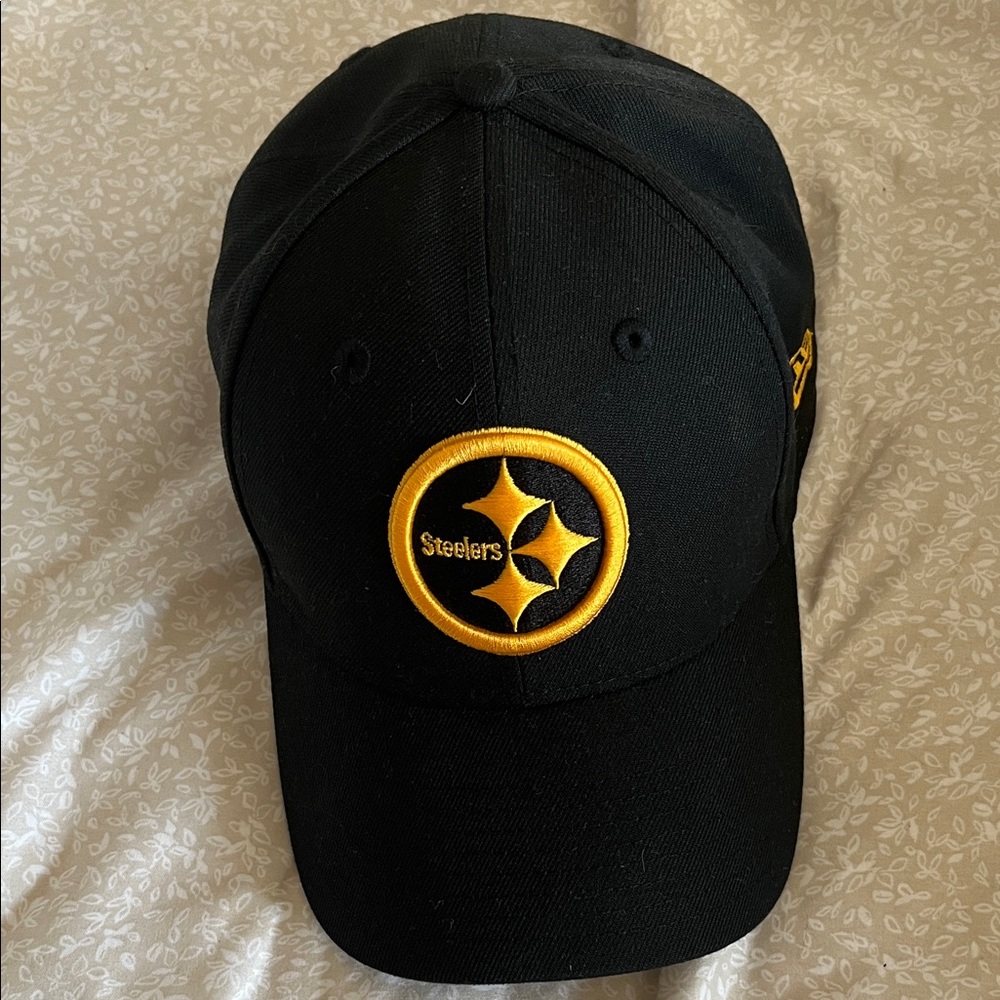 New Era Black and Gold Steelers Hat